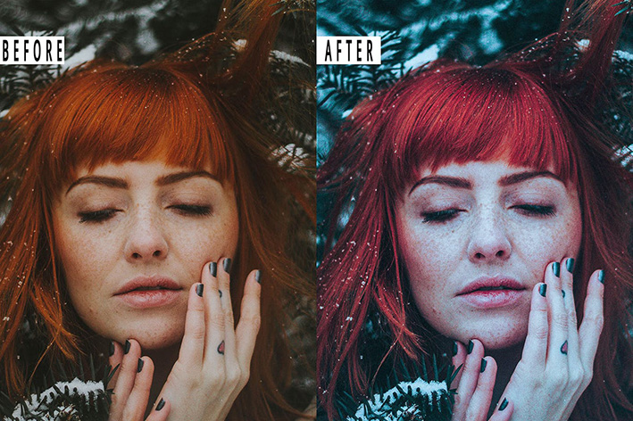 13 پریست لایت روم پرتره زمستانی و اکشن فتوشاپ Winter Portrait Presets 13 پریست لایت روم پرتره زمستانی و اکشن فتوشاپ Winter Portrait Presets