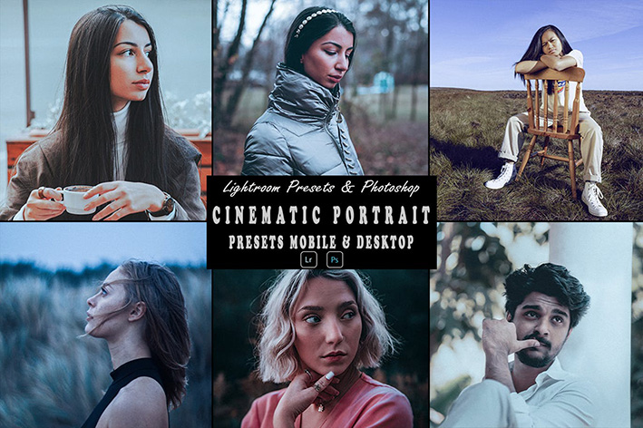 13 پریست لایت روم پرتره سینمایی و اکشن فتوشاپ Cinematic Portrait Presets 13 پریست لایت روم پرتره سینمایی و اکشن فتوشاپ Cinematic Portrait Presets