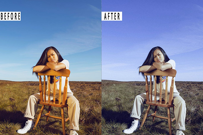 13 پریست لایت روم پرتره سینمایی و اکشن فتوشاپ Cinematic Portrait Presets