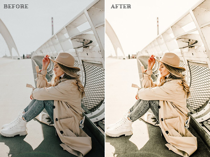 16 پریست لایت روم رنگی تم گرم و روشن Bohemian Lightroom Presets