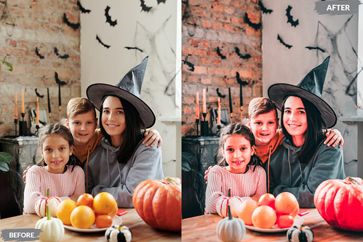 20 پریست لایت روم 2022 افکت جشن هالووین Halloween Lightroom Presets 20 پریست لایت روم 2022 افکت جشن هالووین Halloween Lightroom Presets