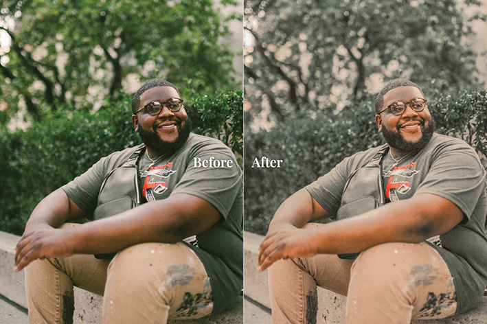 20 پریست لایت روم 2022 افکت فضای باز Quocao Lightroom Presets