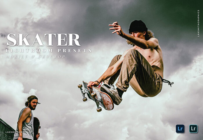 20 پریست لایت روم 2022 عکس تم اسکیت باز Skater Lightroom Presets