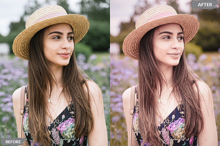 20 پریست لایت روم 2022 عکس پرتره فضای باز Tanamu Lightroom Presets