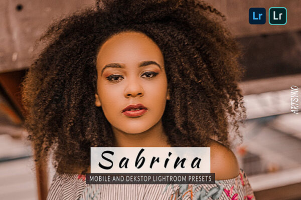 20 پریست لایت روم 2022 عکس پرتره مدلینگ Sabrina Lightroom Presets