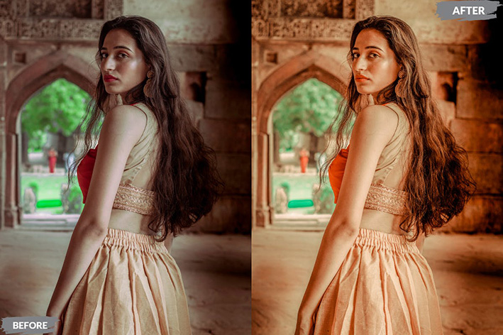 20 پریست لایت روم 2022 عکس پرتره مدلینگ Tanamera Lightroom Presets