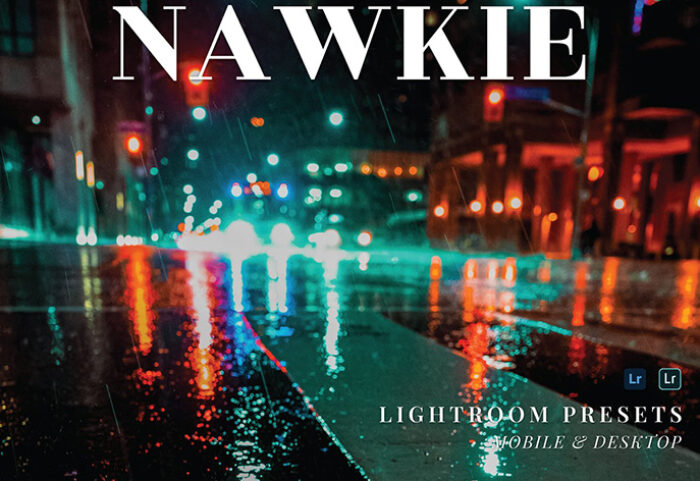 20 پریست لایت روم عکاسی خیابانی حرفه ای Nawkie Lightroom Presets