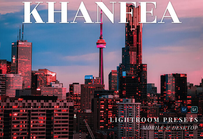20 پریست لایت روم عکاسی شهری حرفه ای Khanfea Lightroom Presets