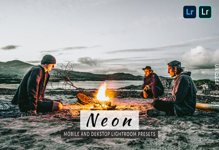 20 پریست لایت روم مسافرت حرفه ای تم فضای باز Neon Lightroom Presets