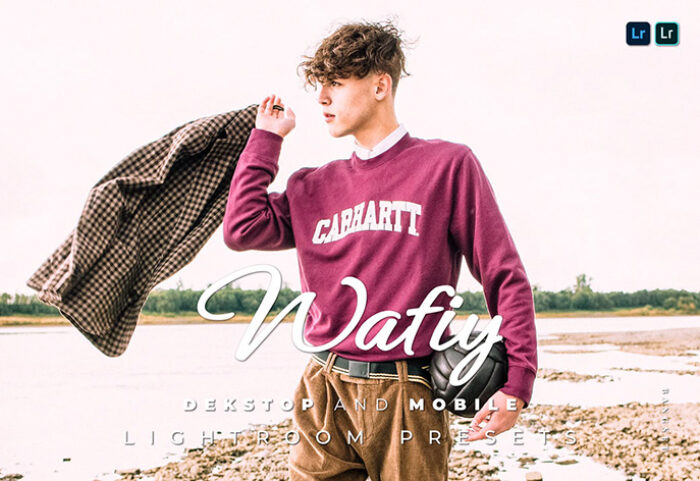 20 پریست لایت روم پرتره حرفه ای تم مدلینگ کودک Wafiy Lightroom Preset