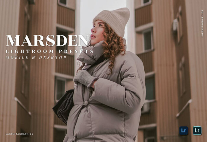 20 پریست لایت روم پرتره فشن حرفه ای تم فضای باز Marsden Lightroom Presets
