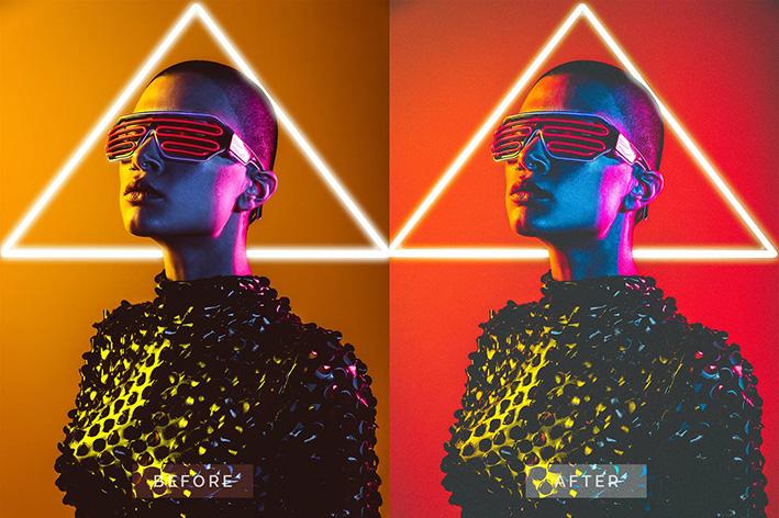 200 پریست لایت روم 2022 آتلیه عکاسی Cybertechie One Hundred TW Lightroom Presets