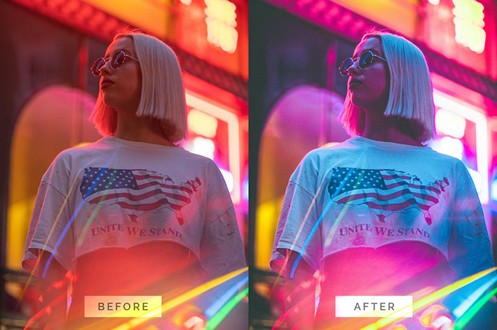 200 پریست لایت روم 2022 آتلیه عکاسی Cybertechie One Hundred TW Lightroom Presets