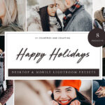 24 پریست لایت روم پرتره حرفه ای تم تعطیلات خوب Happy Holiday Lightroom Presets