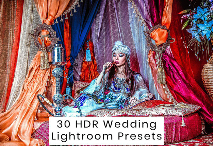 30 پریست لایت روم عروسی 2022 حرفه ای HDR Wedding Lightroom Presets