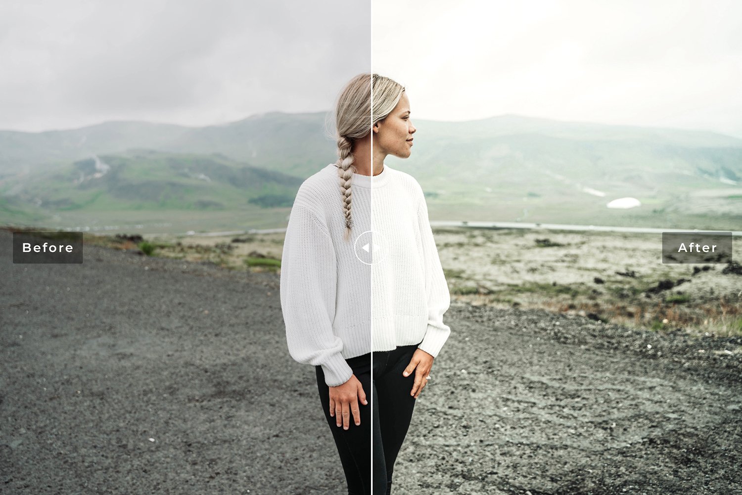 40 پریست لایت روم پرتره فشن و پریست کمرا راو و اکشن فتوشاپ Merino Lightroom Presets