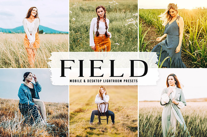 40 پریست لایت روم پرتره فضای باز و پریست کمرا راو و اکشن فتوشاپ Field Lightroom Presets 40 پریست لایت روم پرتره فضای باز و پریست کمرا راو و اکشن فتوشاپ Field Lightroom Presets
