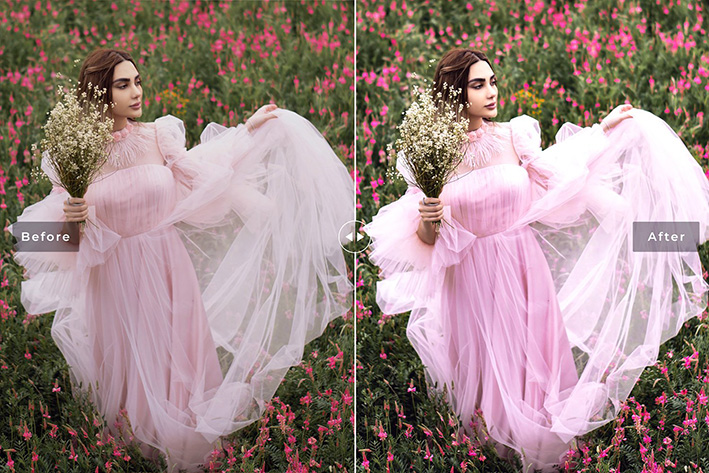 40 پریست لایت روم پرتره و پریست کمرا راو و اکشن فتوشاپ تم ارغوانی Orchid Lightroom Presets 40 پریست لایت روم پرتره و پریست کمرا راو و اکشن فتوشاپ تم ارغوانی Orchid Lightroom Presets