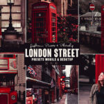 9 پریست لایت روم و اکشن فتوشاپ تم لندن London Photoshop Action Lightrom Presets