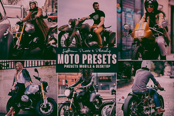 9 پریست لایت روم و اکشن فتوشاپ تم موتور سوار Moto Photoshop Action Lightrom Presets 9 پریست لایت روم و اکشن فتوشاپ تم موتور سوار Moto Photoshop Action Lightrom Presets