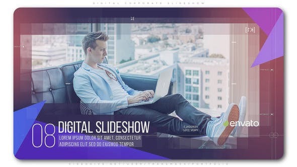 پروژه آماده افترافکت 2022 معرفی شرکت و خدمات Digital Corporate Slideshow پروژه آماده افترافکت 2022 معرفی شرکت و خدمات Digital Corporate Slideshow