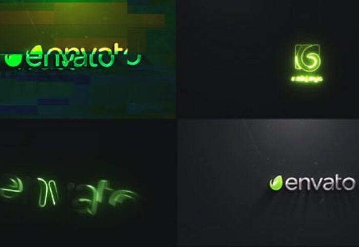 پروژه افتر افکت حرفه ای لوگو زیبا با موزیک 2022 جدید Elegant Logo Intro