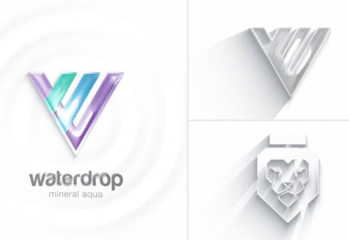 پروژه افتر افکت حرفه ای لوگو مدرن با موزیک 2022 جدید Minimal Logo Reveal