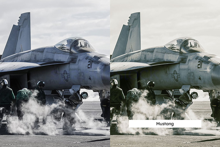 120 پریست لایت روم و لات رنگی و پریست کمرا راو فتوشاپ تم خلبان Aviators Lightroom Presets LUTs