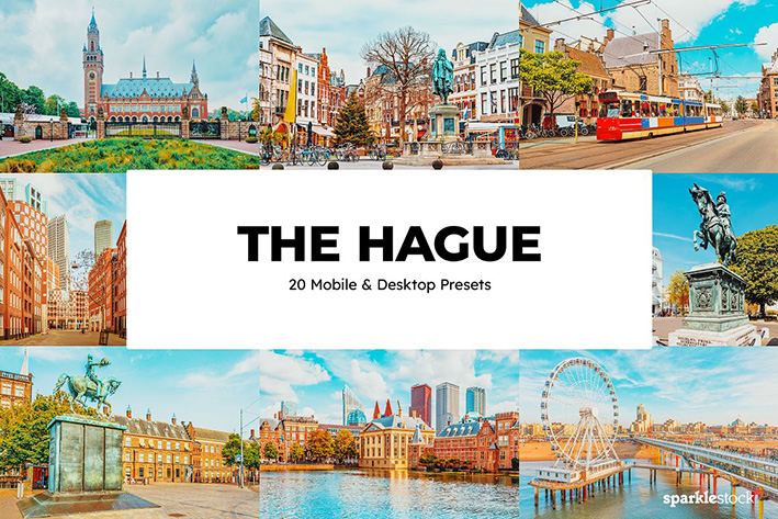 120 پریست لایت روم و لات رنگی و پریست کمرا راو فتوشاپ تم فضای باز The Hague Lightroom Presets LUTs 120 پریست لایت روم و لات رنگی و پریست کمرا راو فتوشاپ تم فضای باز The Hague Lightroom Presets LUTs