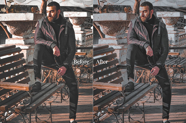 20 پریست لایت روم 2022 سینمایی عکس فضای باز Collette Lightroom Presets 20 پریست لایت روم 2022 سینمایی عکس فضای باز Collette Lightroom Presets