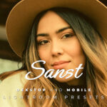20 پریست لایت روم 2022 عکس فضای باز تم رنگ گرم Sanst Lightroom Preset
