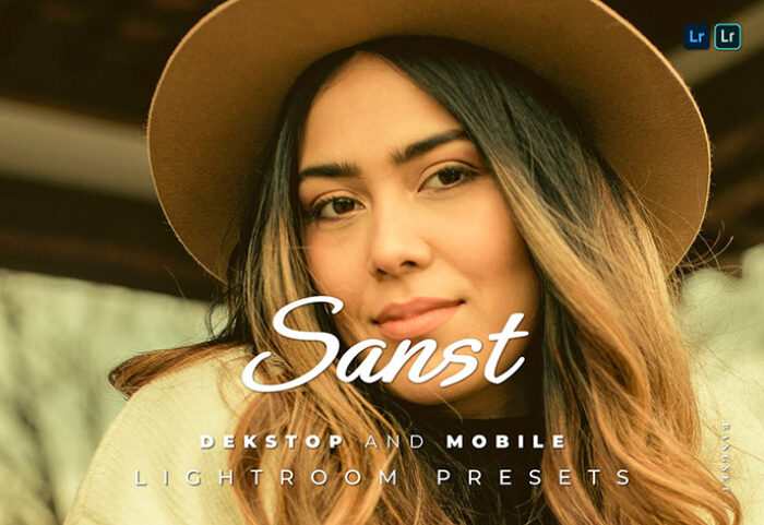 20 پریست لایت روم 2022 عکس فضای باز تم رنگ گرم Sanst Lightroom Preset