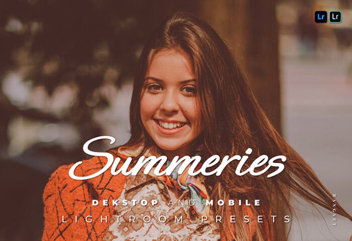 20 پریست لایت روم 2022 عکس فضای باز تم مات رنگی Summeries Lightroom Preset