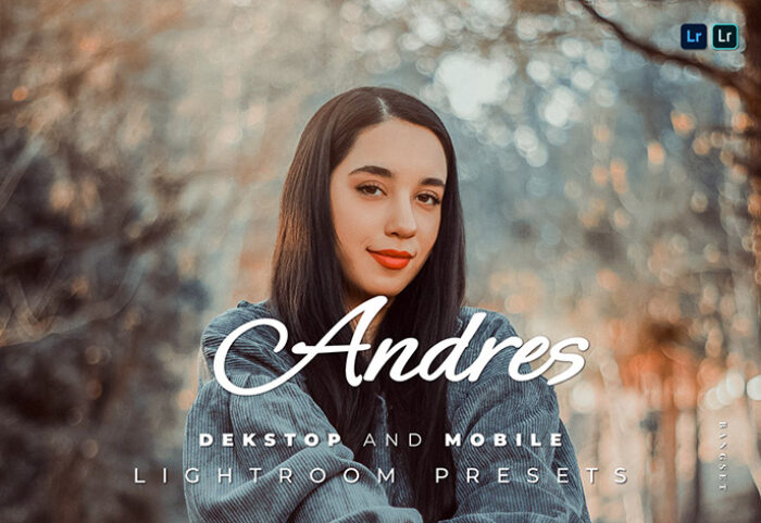 20 پریست لایت روم 2022 عکس پرتره تم فضای باز Andres Lightroom Preset