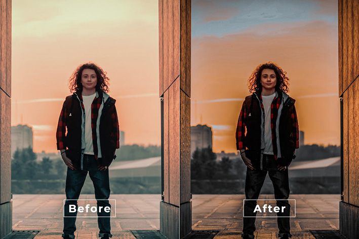 20 پریست لایت روم 2022 عکس پرتره سینمایی Cariann Lightroom Preset