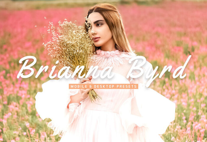 40 پریست لایت روم فضای باز و پریست کمرا راو و اکشن فتوشاپ Brianna Byrd Lightroom Presets