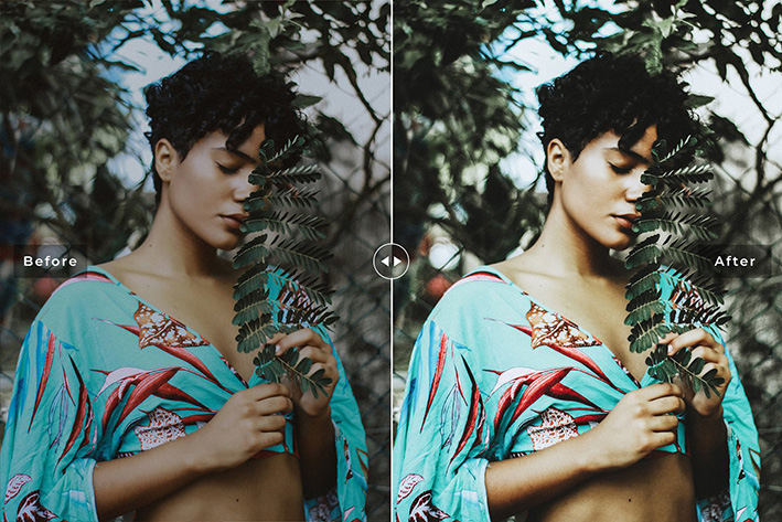 40 پریست لایت روم فضای باز و پریست کمرا راو و اکشن فتوشاپ تم تیره Folky Lightroom Presets