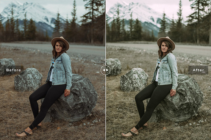 40 پریست لایت روم فضای باز و پریست کمرا راو و اکشن فتوشاپ تم تیره Folky Lightroom Presets 40 پریست لایت روم فضای باز و پریست کمرا راو و اکشن فتوشاپ تم تیره Folky Lightroom Presets