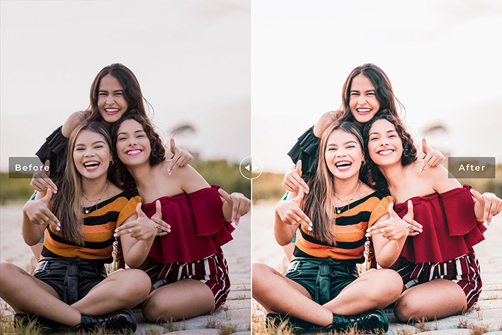 40 پریست لایت روم فضای باز و پریست کمرا راو و اکشن فتوشاپ تم دوستان Friendships Lightroom Presets 40 پریست لایت روم فضای باز و پریست کمرا راو و اکشن فتوشاپ تم دوستان Friendships Lightroom Presets