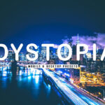 40 پریست لایت روم فضای باز و پریست کمرا راو و اکشن فتوشاپ تم شهر در شب Dystopia Lightroom Presets