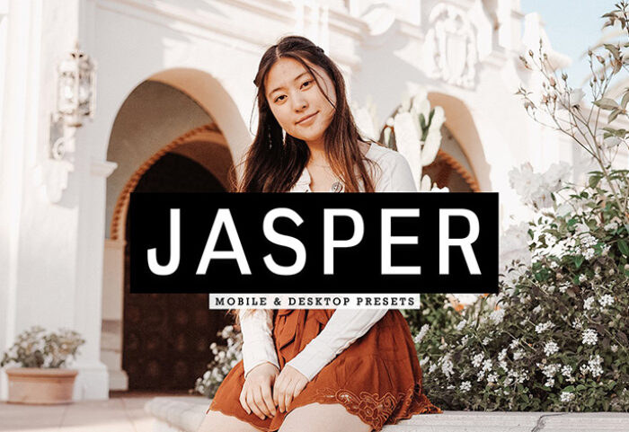 40 پریست لایت روم فضای باز و پریست کمرا راو و اکشن فتوشاپ تم یشم Jasper Lightroom Presets