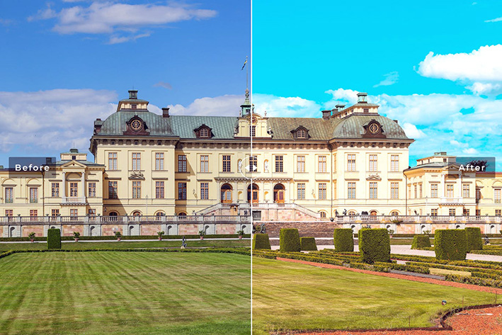 40 پریست لایت روم و پریست کمرا راو و اکشن فتوشاپ استکهلم سوئد Stockholm Lightroom Presets