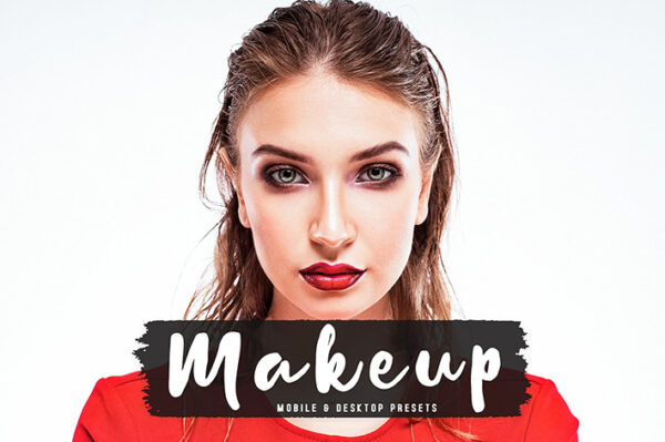 40 پریست لایت روم پرتره 2022 و پریست کمرا راو و اکشن فتوشاپ Makeup Lightroom Presets