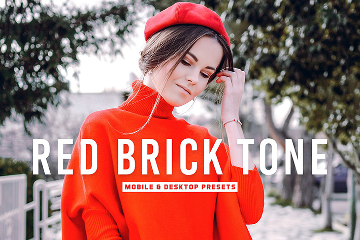 40 پریست لایت روم پرتره و پریست کمرا راو و اکشن فتوشاپ تم آجر قرمز Red Brick Tone Lightroom Presets 40 پریست لایت روم پرتره و پریست کمرا راو و اکشن فتوشاپ تم آجر قرمز Red Brick Tone Lightroom Presets