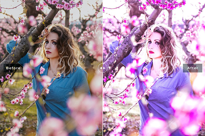 40 پریست لایت روم پرتره و پریست کمرا راو و اکشن فتوشاپ تم بهار Pansy Lightroom Presets 40 پریست لایت روم پرتره و پریست کمرا راو و اکشن فتوشاپ تم بهار Pansy Lightroom Presets