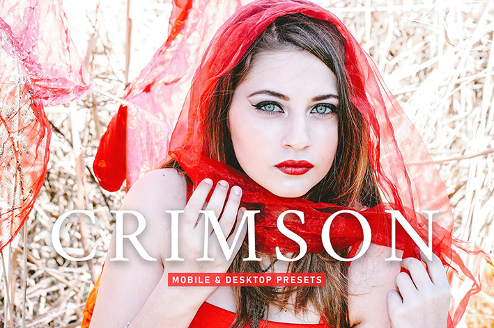 40 پریست لایت روم پرتره و پریست کمرا راو و اکشن فتوشاپ تم زرشکی Crimson Lightroom Presets 40 پریست لایت روم پرتره و پریست کمرا راو و اکشن فتوشاپ تم زرشکی Crimson Lightroom Presets