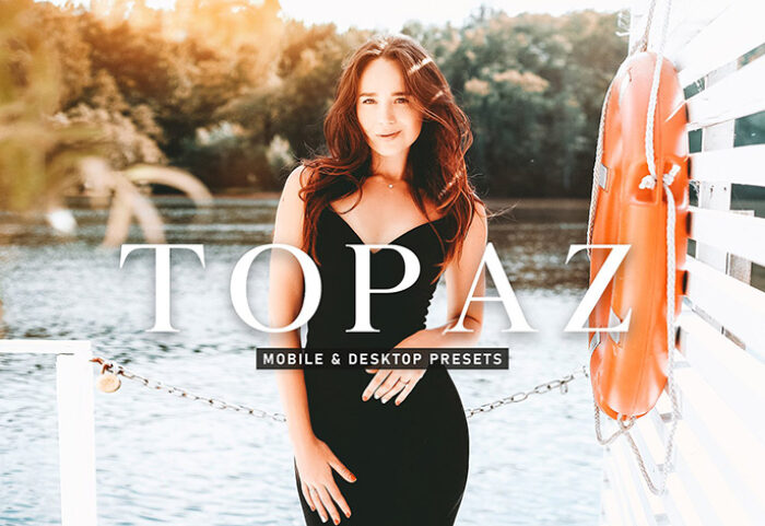 40 پریست لایت روم پرتره و پریست کمرا راو و اکشن فتوشاپ تم سینمایی Topaz Lightroom Presets