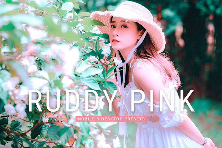 40 پریست لایت روم پرتره و پریست کمرا راو و اکشن فتوشاپ تم صورتی Ruddy Pink Lightroom Presets 40 پریست لایت روم پرتره و پریست کمرا راو و اکشن فتوشاپ تم صورتی Ruddy Pink Lightroom Presets