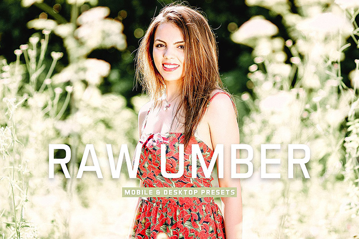 40 پریست لایت روم پرتره و پریست کمرا راو و اکشن فتوشاپ تم فضای باز Raw Umber Lightroom Presets 40 پریست لایت روم پرتره و پریست کمرا راو و اکشن فتوشاپ تم فضای باز Raw Umber Lightroom Presets