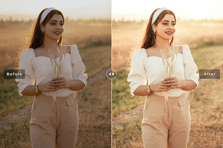 40 پریست لایت روم پرتره و پریست کمرا راو و اکشن فتوشاپ تم مزرعه Straw Lightroom Presets 40 پریست لایت روم پرتره و پریست کمرا راو و اکشن فتوشاپ تم مزرعه Straw Lightroom Presets